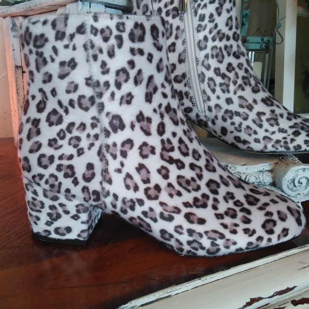 NEW snow leopard booties